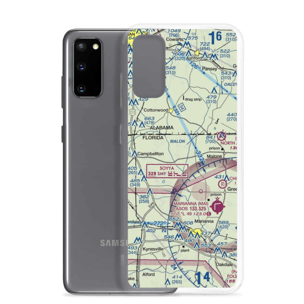 Hart Airport (3FL8) VFR Sectional Samsung Case Samsung Galaxy S20 model shown