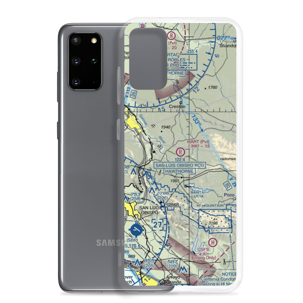 Hart Ranch Airport (5CL1) VFR Sectional Samsung Case Samsung Galaxy S20 Plus model shown