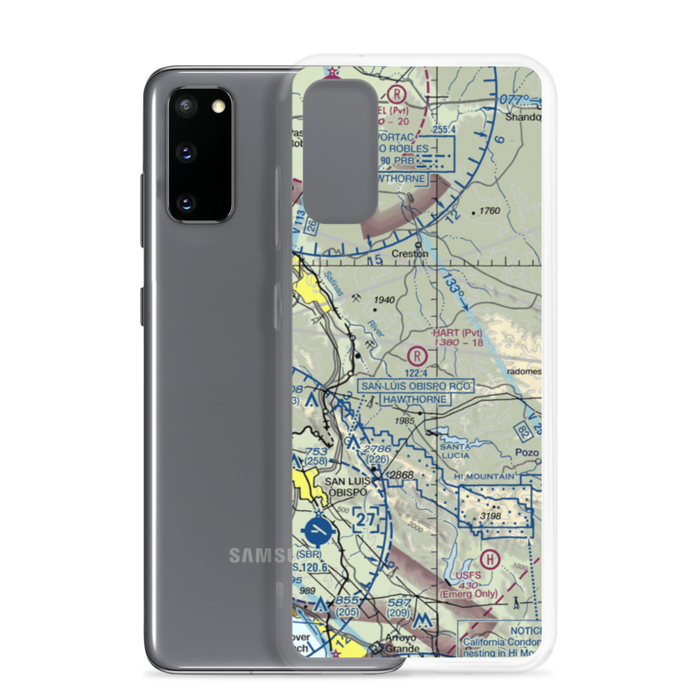 Hart Ranch Airport (5CL1) VFR Sectional Samsung Case Samsung Galaxy S20 model shown