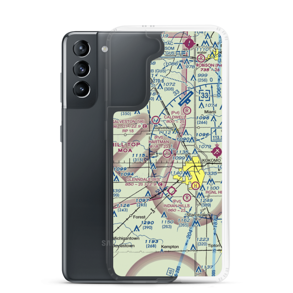 Hartman Farms Field (53IN) VFR Sectional Samsung Case Samsung Galaxy S21 model shown