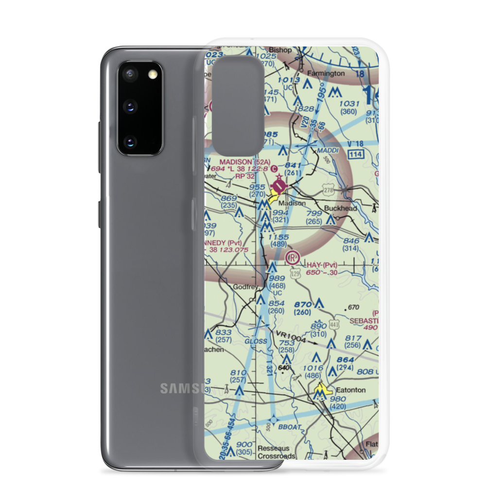Hay Field (1GE7) VFR Sectional Samsung Case Samsung Galaxy S20 model shown