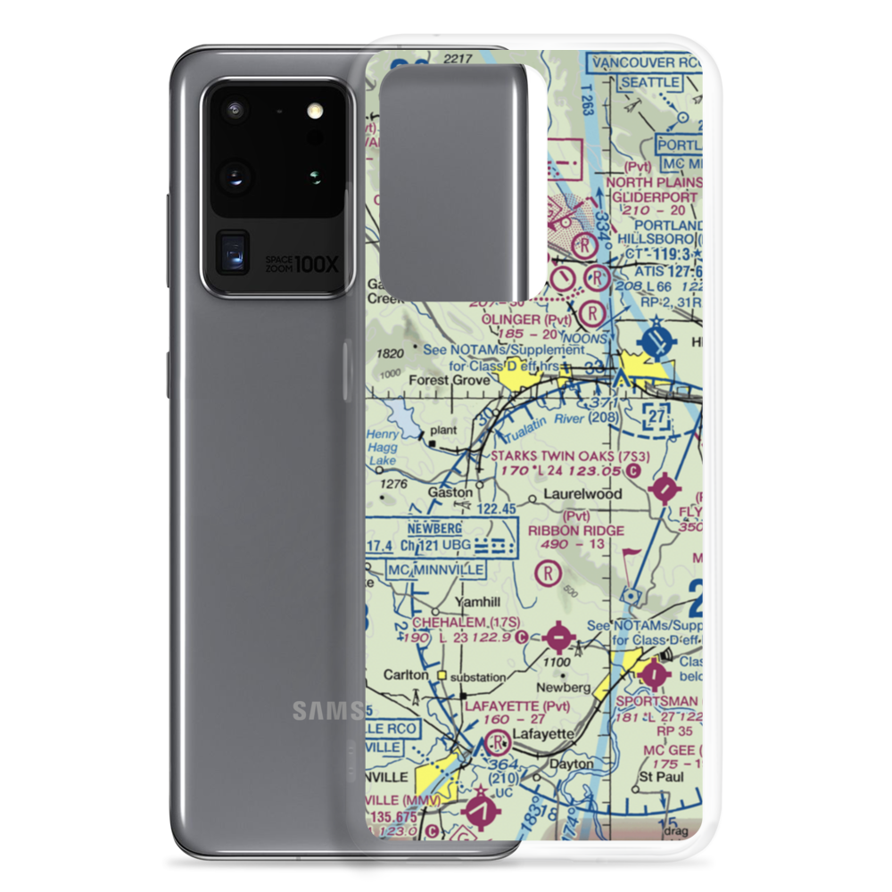 Hayden Mountain Airport (06OR) VFR Sectional Samsung Case Samsung Galaxy S20 Ultra model shown