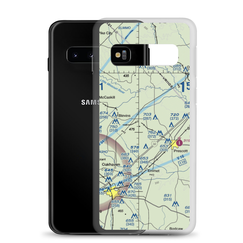 Head Airfield (2AR7) VFR Sectional Samsung Case Samsung Galaxy S10 model shown