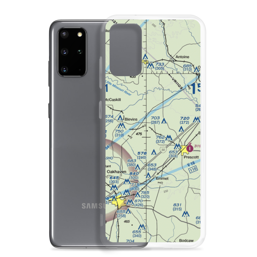 Head Airfield (2AR7) VFR Sectional Samsung Case Samsung Galaxy S20 Plus model shown
