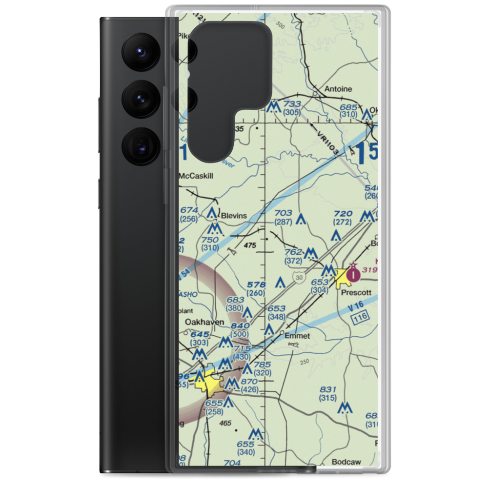 Head Airfield (2AR7) VFR Sectional Samsung Case Samsung Galaxy S22 Ultra model shown