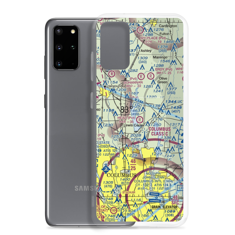 Head Field (OH44) VFR Sectional Samsung Case Samsung Galaxy S20 Plus model shown