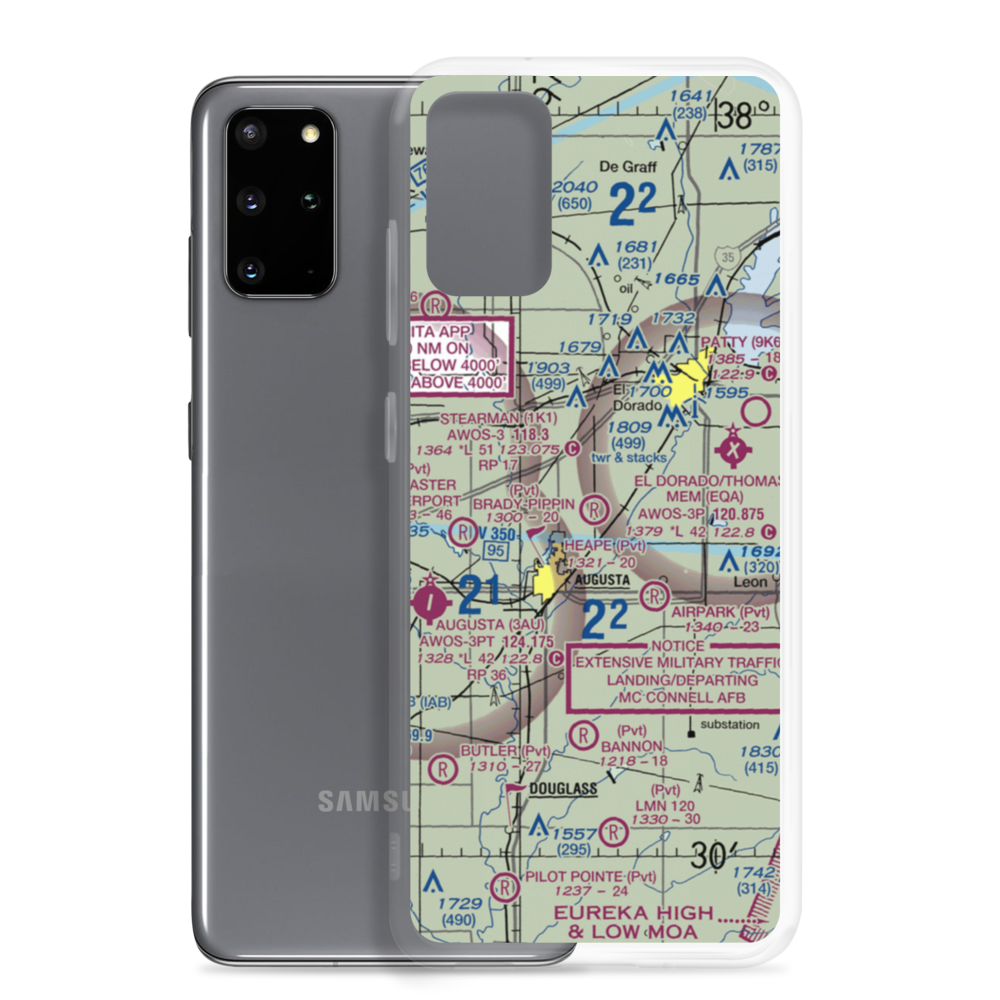 Heape Field (07KS) VFR Sectional Samsung Case Samsung Galaxy S20 Plus model shown