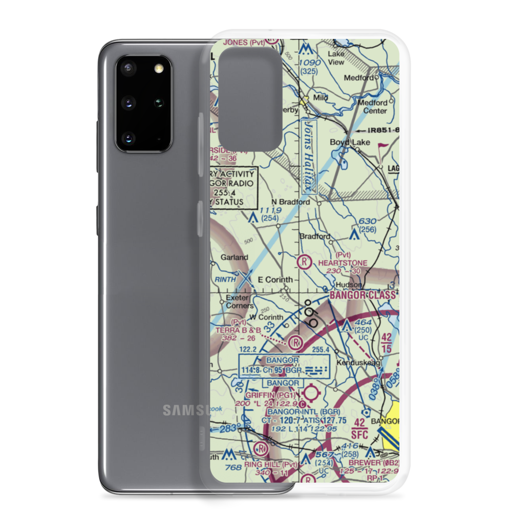 Heartstone Farm Airport (2ME3) VFR Sectional Samsung Case Samsung Galaxy S20 Plus model shown