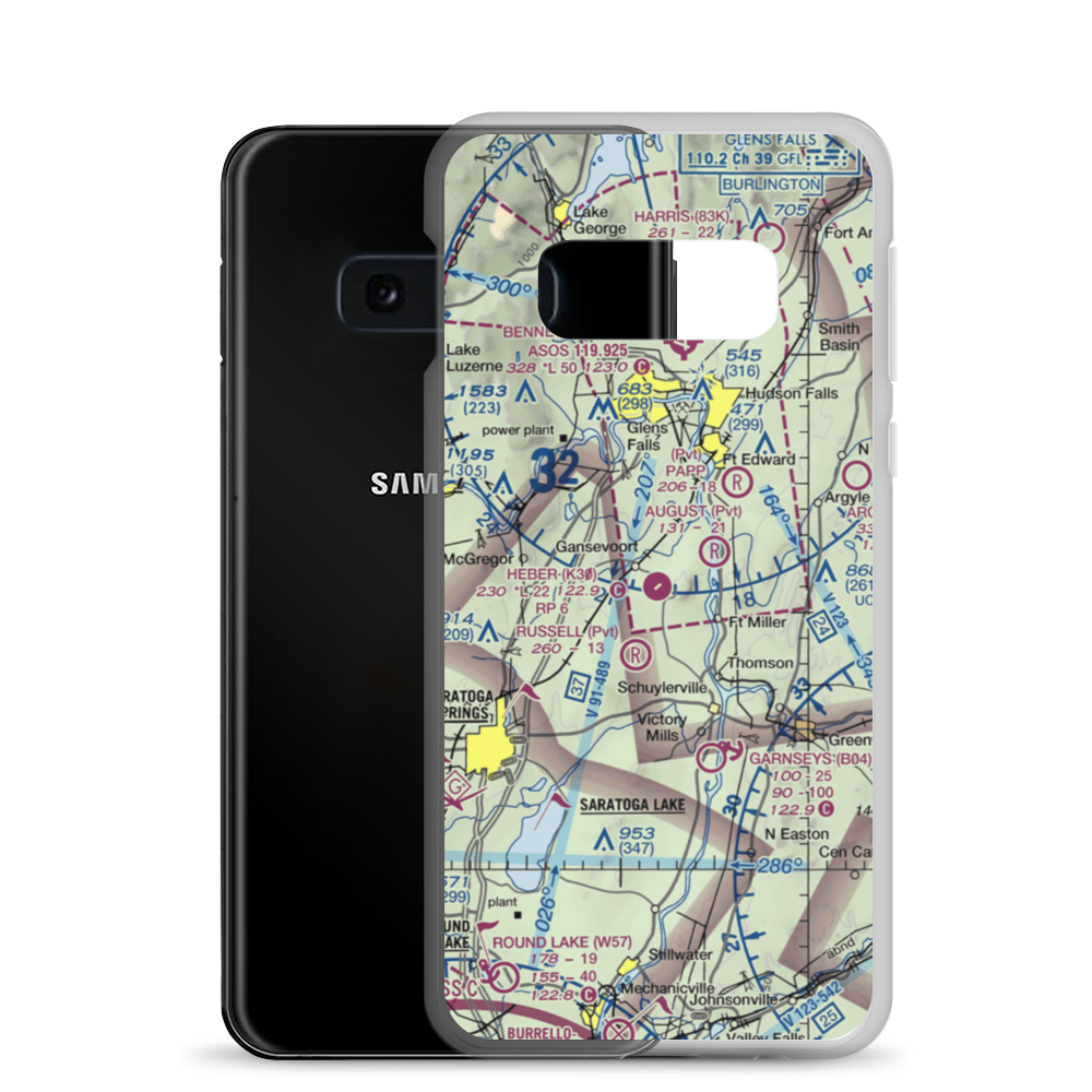 Heber Airpark (K30) VFR Sectional Samsung Case Samsung Galaxy S10e model shown