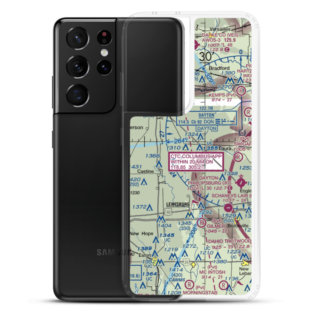 Heins Field (OA23) VFR Sectional Samsung Case Samsung Galaxy S21 Ultra model shown