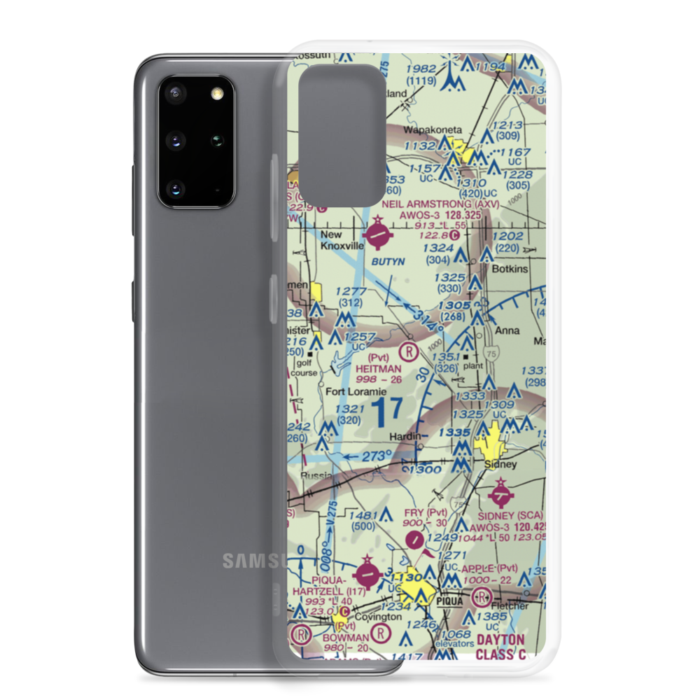 Heitman Field (OA11) VFR Sectional Samsung Case Samsung Galaxy S20 Plus model shown