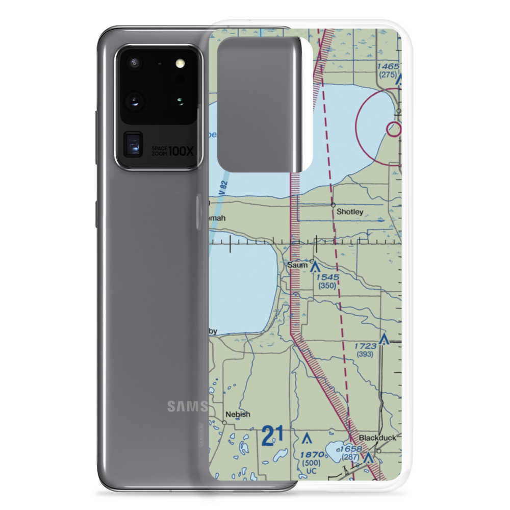 Helblad Airport (04MN) VFR Sectional Samsung Case Samsung Galaxy S20 Ultra model shown