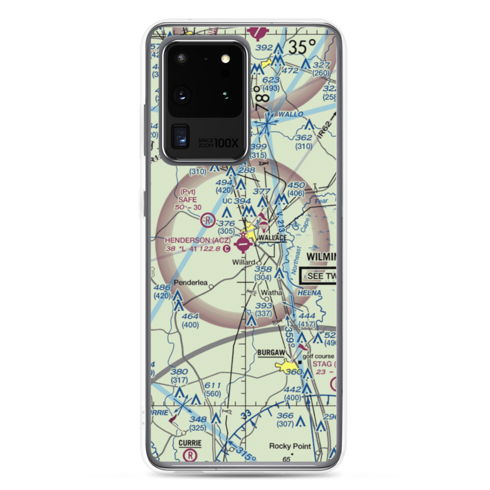 Henderson Field (ACZ) VFR Sectional Samsung Case Samsung Galaxy S20 Ultra model shown