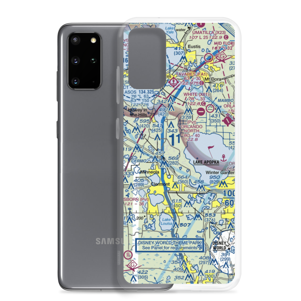 Henderson Field (FA46) VFR Sectional Samsung Case Samsung Galaxy S20 Plus model shown