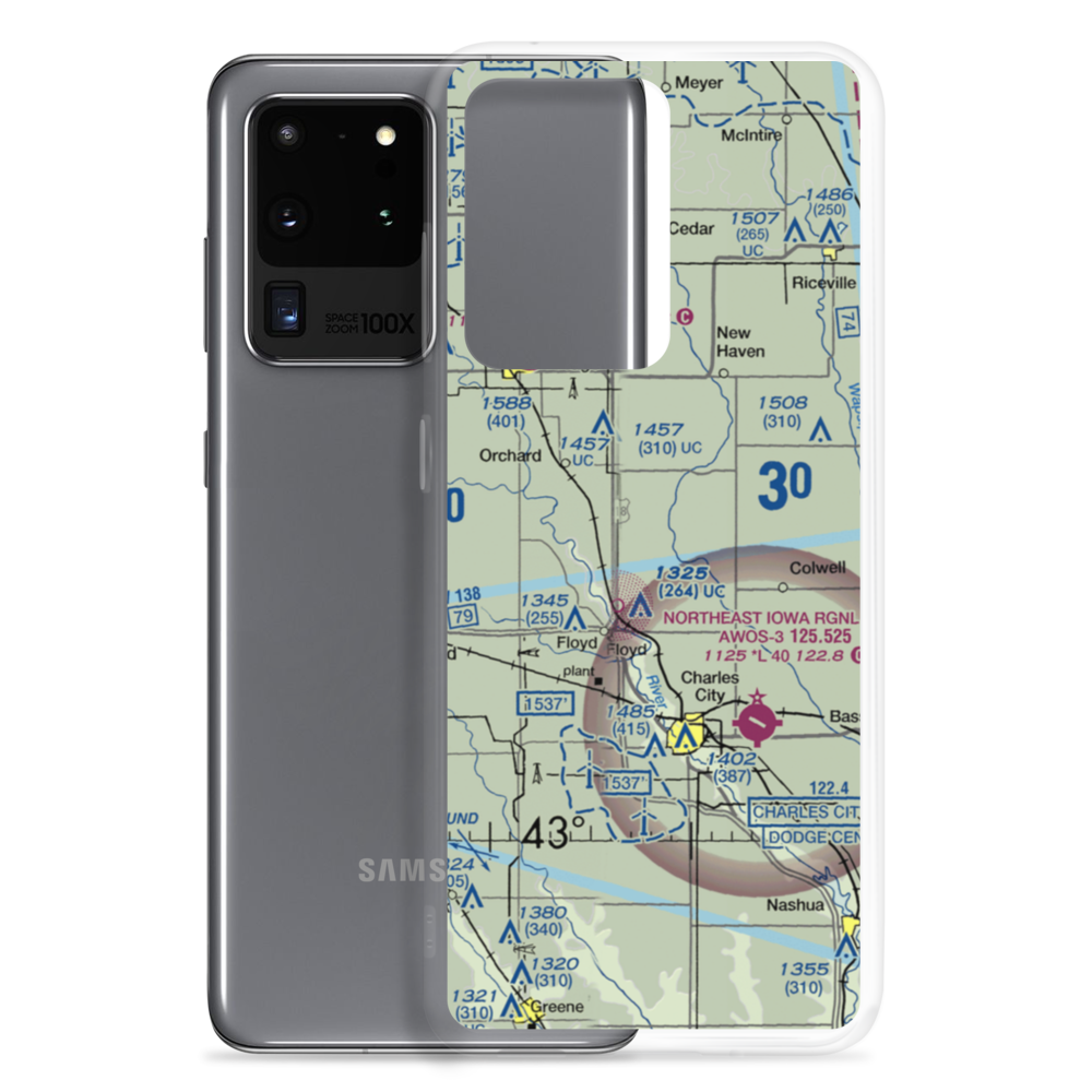 Henry Airport (85IA) VFR Sectional Samsung Case Samsung Galaxy S20 Ultra model shown