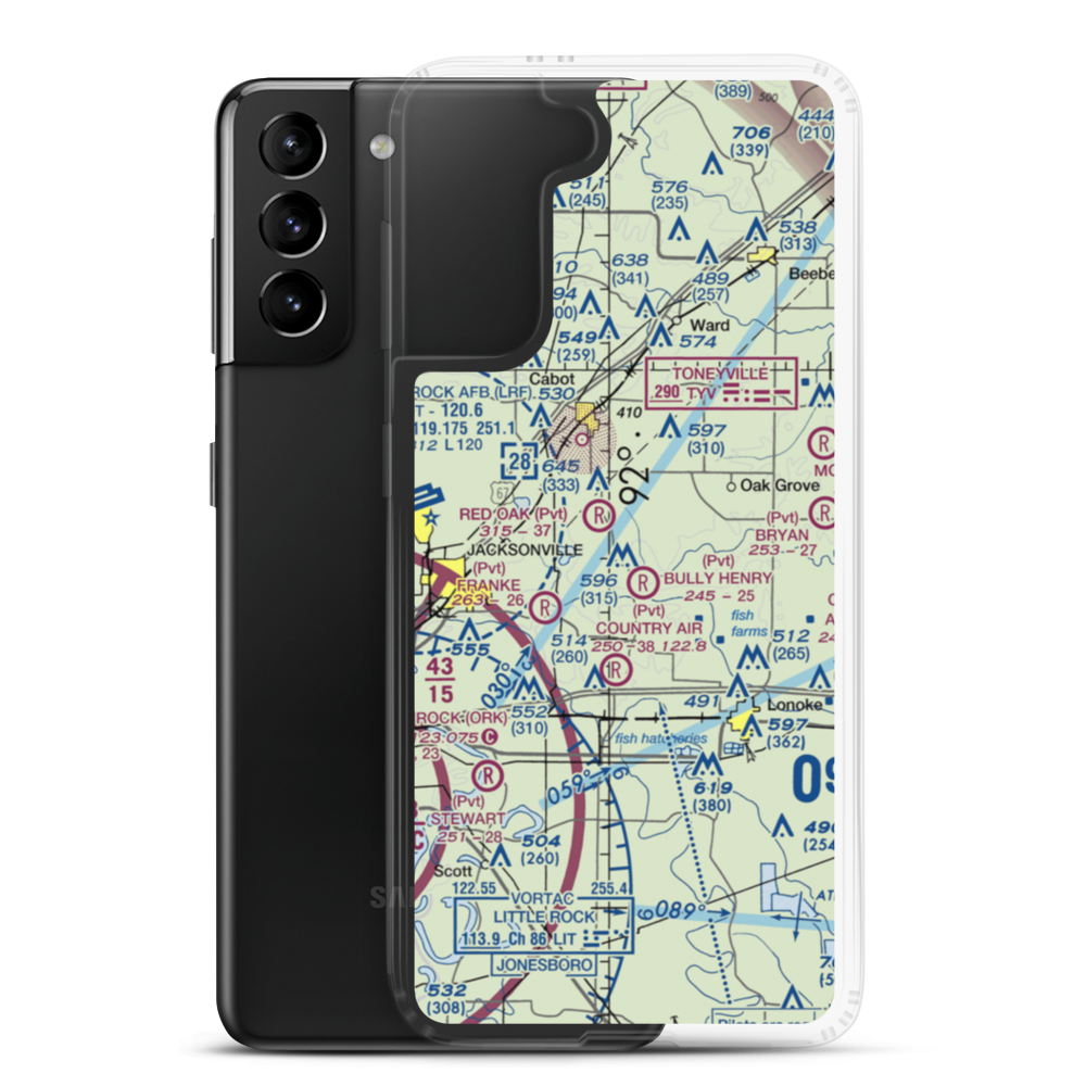 Henry Field (9AR9) VFR Sectional Samsung Case Samsung Galaxy S21 Plus model shown
