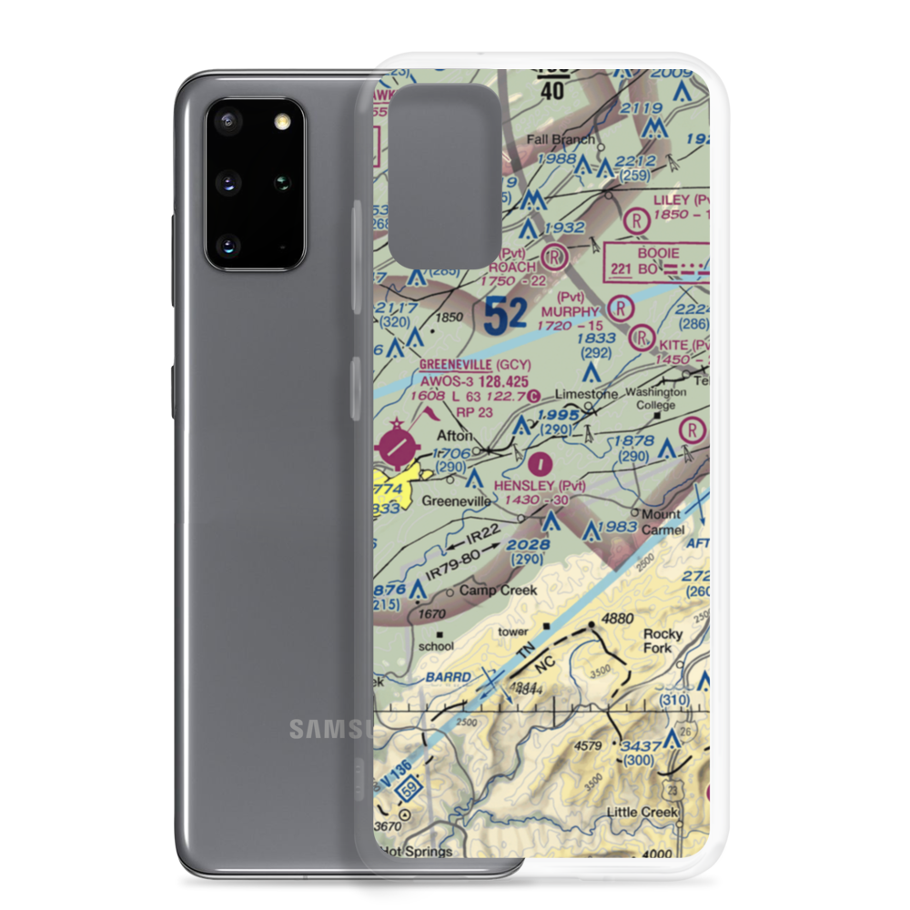 Hensley Airpark (04TN) VFR Sectional Samsung Case Samsung Galaxy S20 Plus model shown