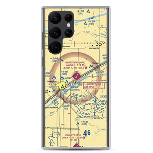 Hereford Municipal Airport (HRX) VFR Sectional Samsung Case