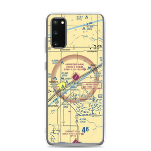 Hereford Municipal Airport (HRX) VFR Sectional Samsung Case