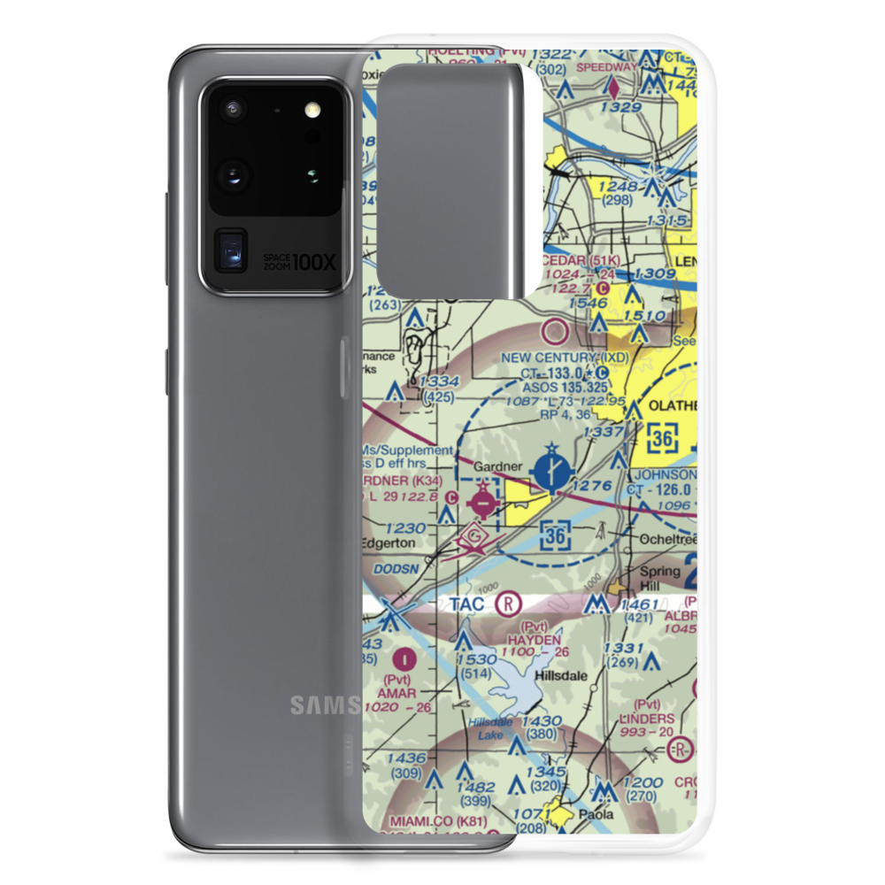 Hermon Farm Airport (SN59) VFR Sectional Samsung Case Samsung Galaxy S20 Ultra model shown