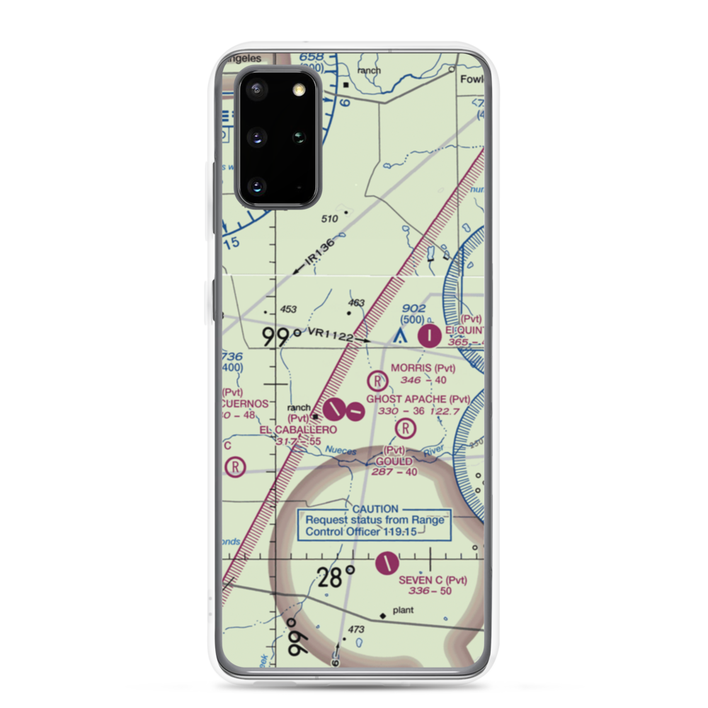 Herradura Lodge Airport (US-0061) VFR Sectional Samsung Case Samsung Galaxy S20 Plus model shown