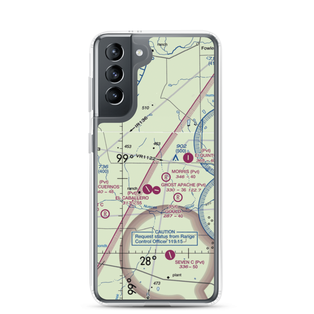 Herradura Lodge Airport (US-0061) VFR Sectional Samsung Case Samsung Galaxy S21 model shown