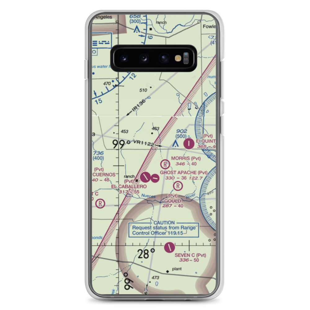 Herradura Lodge Airport (US-0061) VFR Sectional Samsung Case Samsung Galaxy S10+ model shown