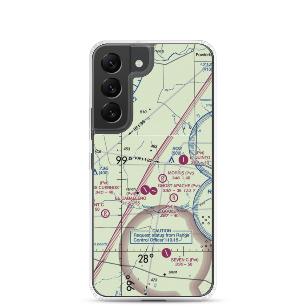 Herradura Lodge Airport (US-0061) VFR Sectional Samsung Case Samsung Galaxy S22 model shown