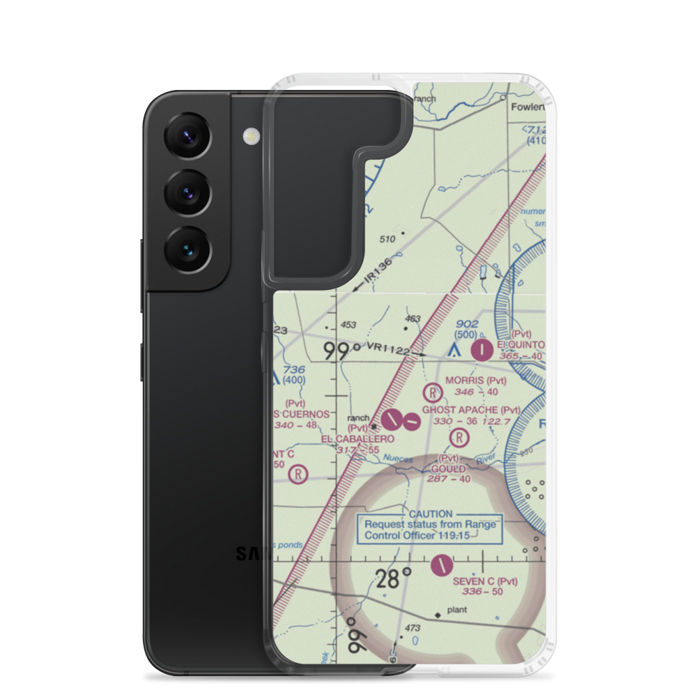 Herradura Lodge Airport (US-0061) VFR Sectional Samsung Case Samsung Galaxy S22 model shown