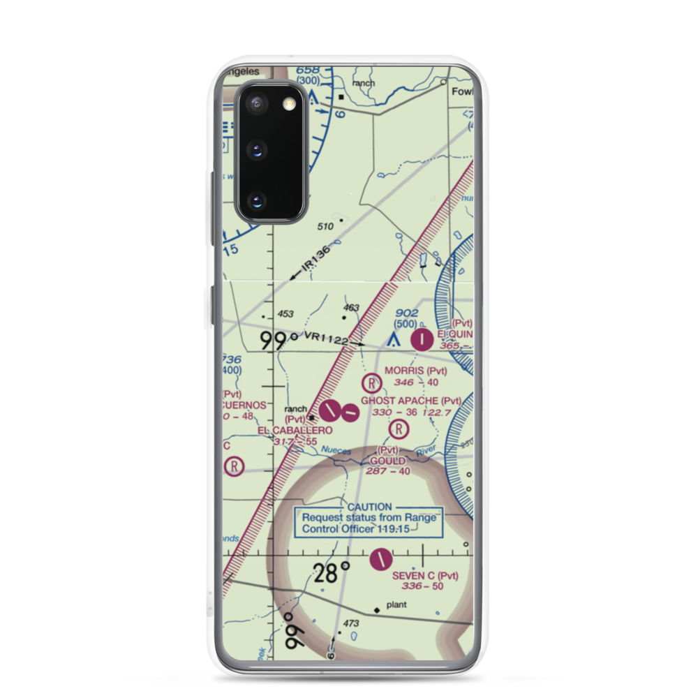 Herradura Lodge Airport (US-0061) VFR Sectional Samsung Case Samsung Galaxy S20 model shown