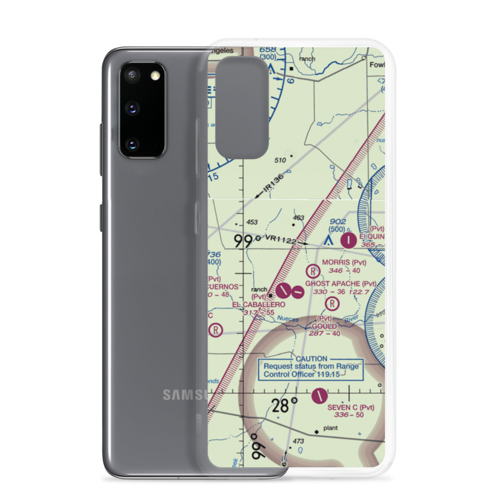 Herradura Lodge Airport (US-0061) VFR Sectional Samsung Case Samsung Galaxy S20 model shown