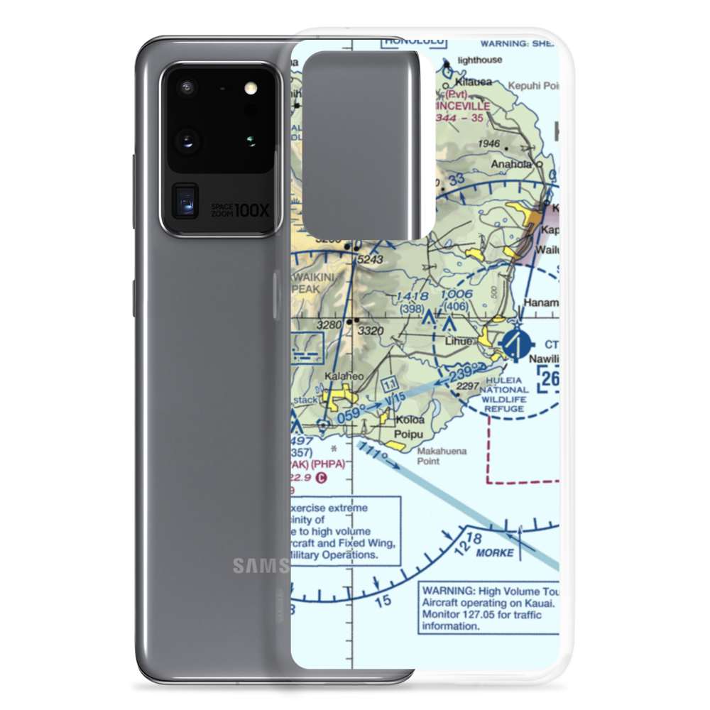 Hi 23 Airstrip (HI46) VFR Sectional Samsung Case Samsung Galaxy S20 Ultra model shown