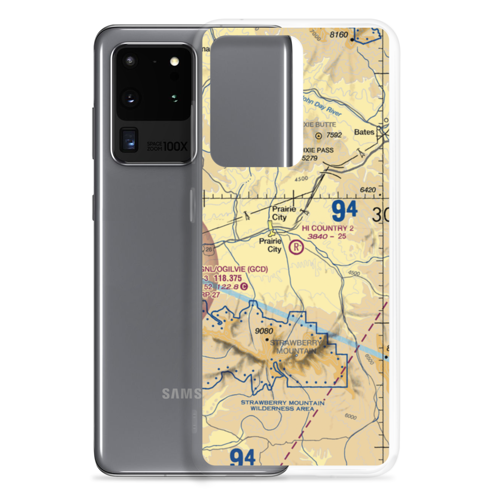 Hi Country No 2 Airport (97OR) VFR Sectional Samsung Case Samsung Galaxy S20 Ultra model shown