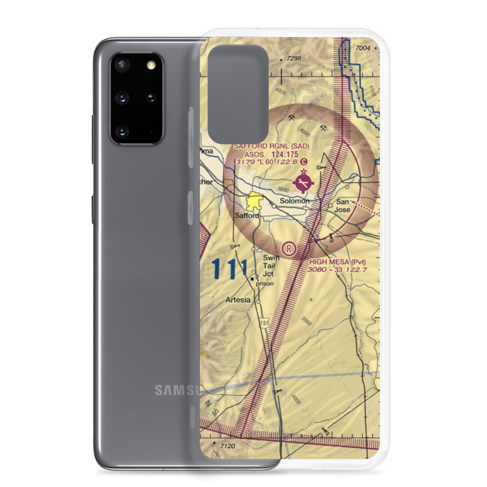 High Mesa Airpark (3AZ8) VFR Sectional Samsung Case Samsung Galaxy S20 Plus model shown