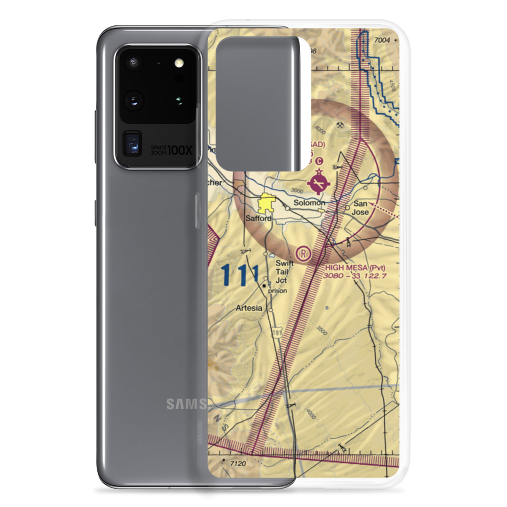 High Mesa Airpark (3AZ8) VFR Sectional Samsung Case Samsung Galaxy S20 Ultra model shown