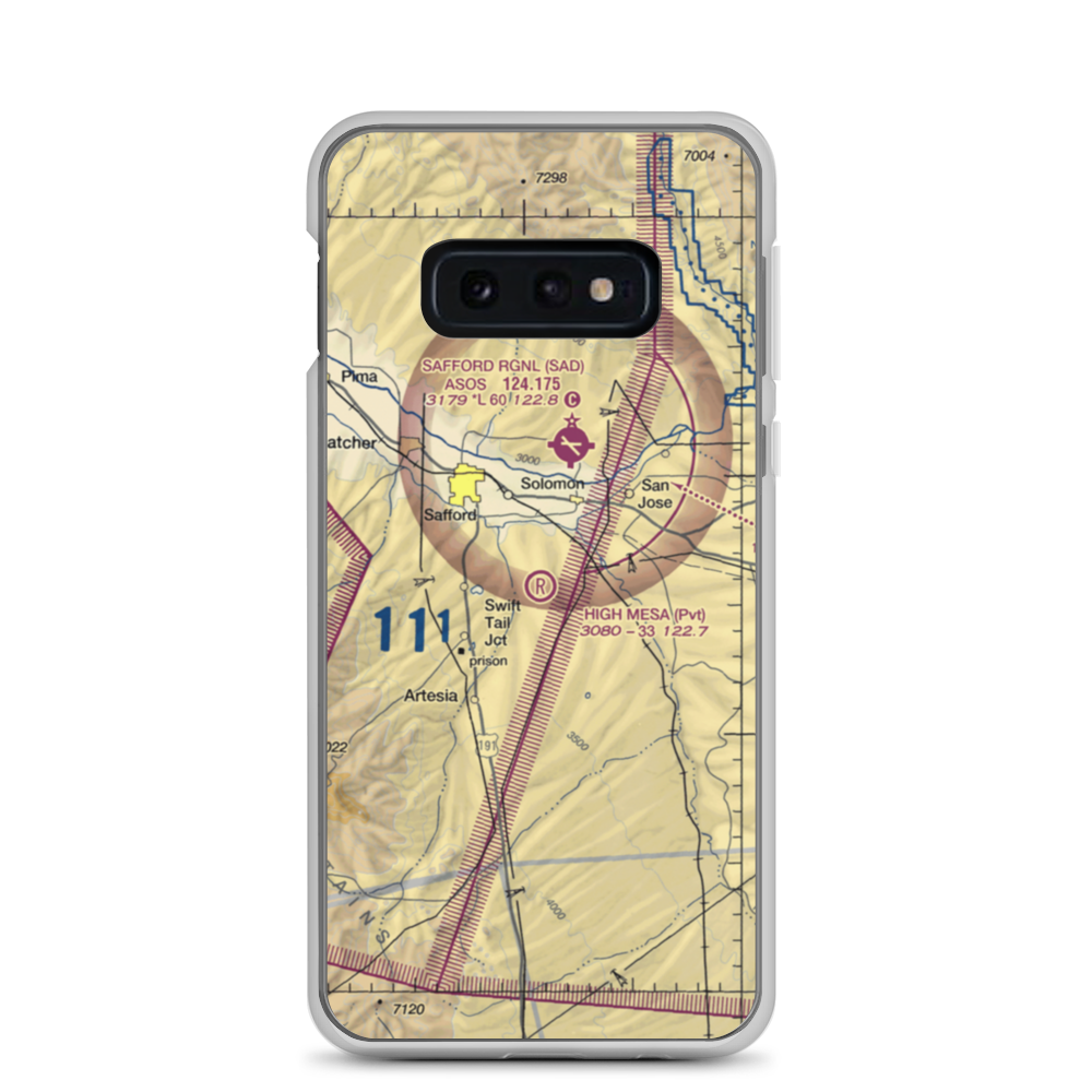 High Mesa Airpark (3AZ8) VFR Sectional Samsung Case Samsung Galaxy S10e model shown