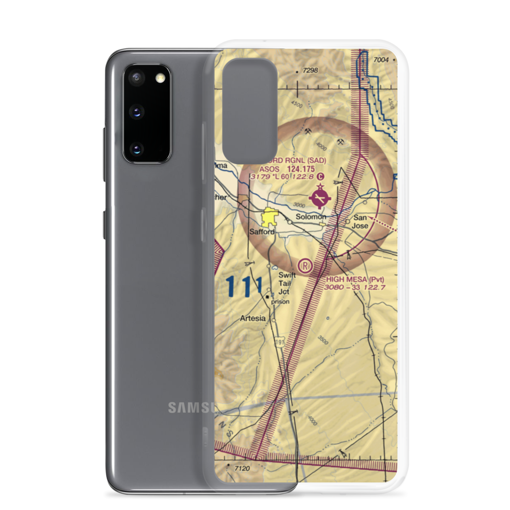 High Mesa Airpark (3AZ8) VFR Sectional Samsung Case Samsung Galaxy S20 model shown