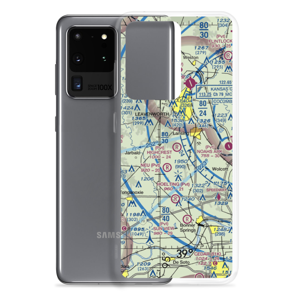 Highcrest Air Park (SN83) VFR Sectional Samsung Case Samsung Galaxy S20 Ultra model shown