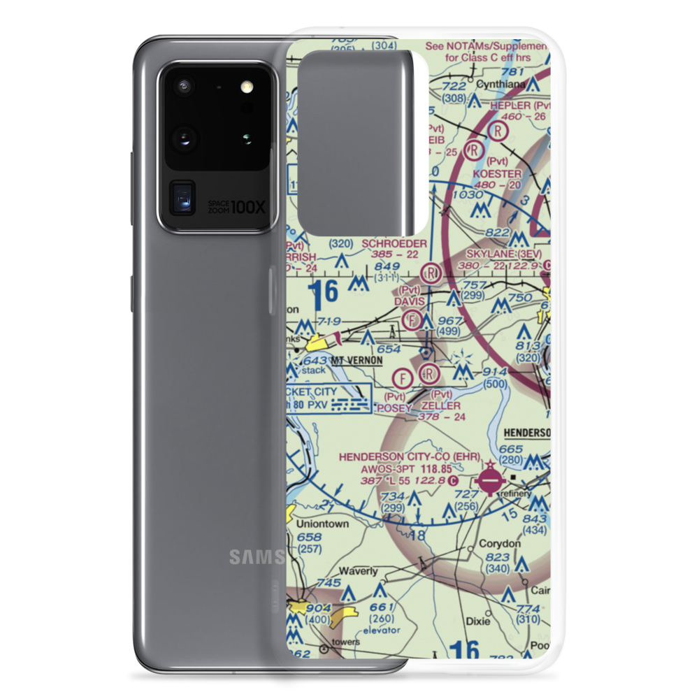 Hilakos Airport (II84) VFR Sectional Samsung Case Samsung Galaxy S20 Ultra model shown