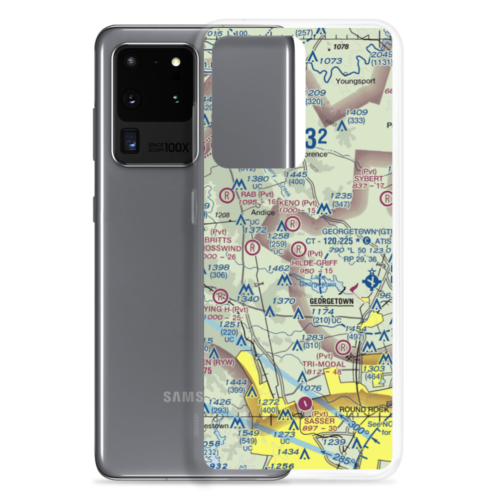 Hilde-Griff Field (05TE) VFR Sectional Samsung Case Samsung Galaxy S20 Ultra model shown