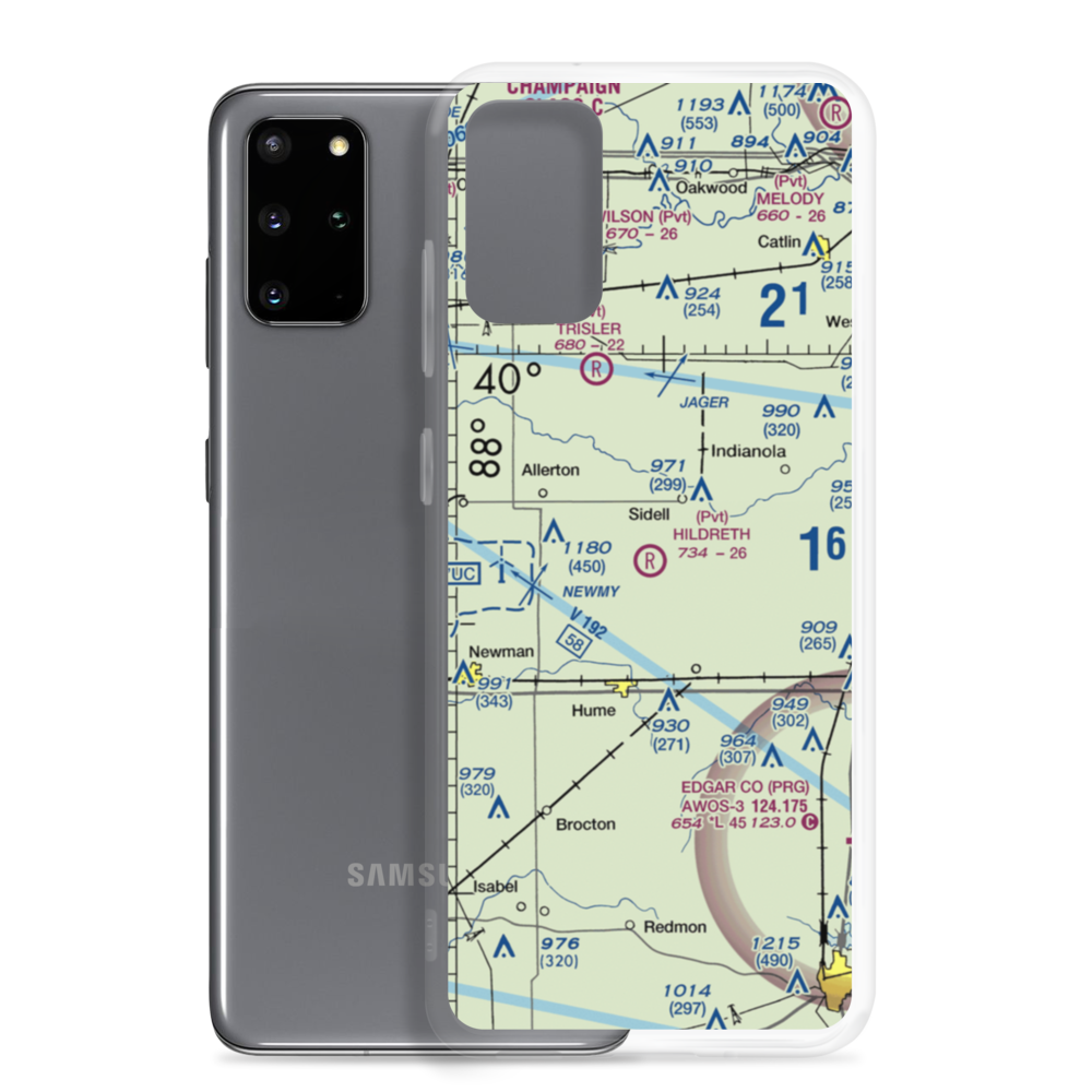 Hildreth Air Park (96IS) VFR Sectional Samsung Case Samsung Galaxy S20 Plus model shown