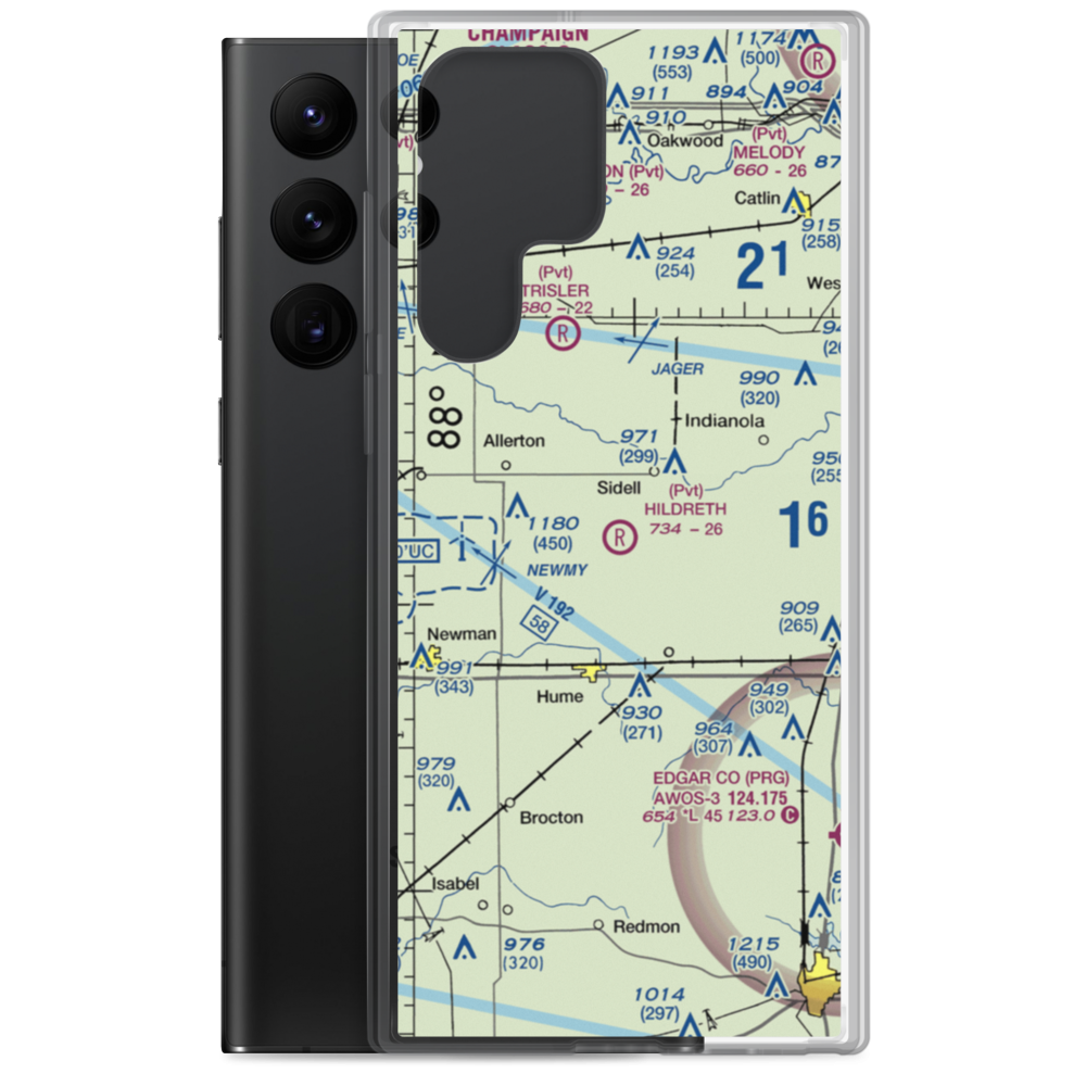 Hildreth Air Park (96IS) VFR Sectional Samsung Case Samsung Galaxy S22 Ultra model shown