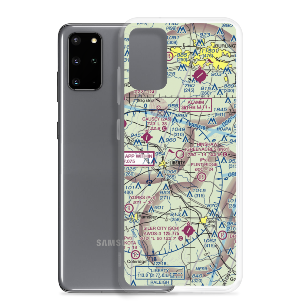 Hinshaw (Greenacres) Airport (N61) VFR Sectional Samsung Case Samsung Galaxy S20 Plus model shown