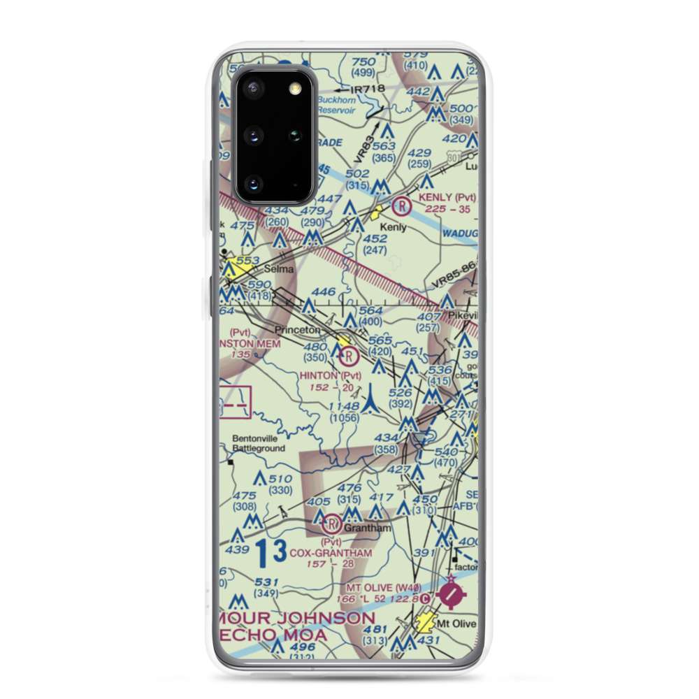 Hinton Field (NC72) VFR Sectional Samsung Case Samsung Galaxy S20 Plus model shown