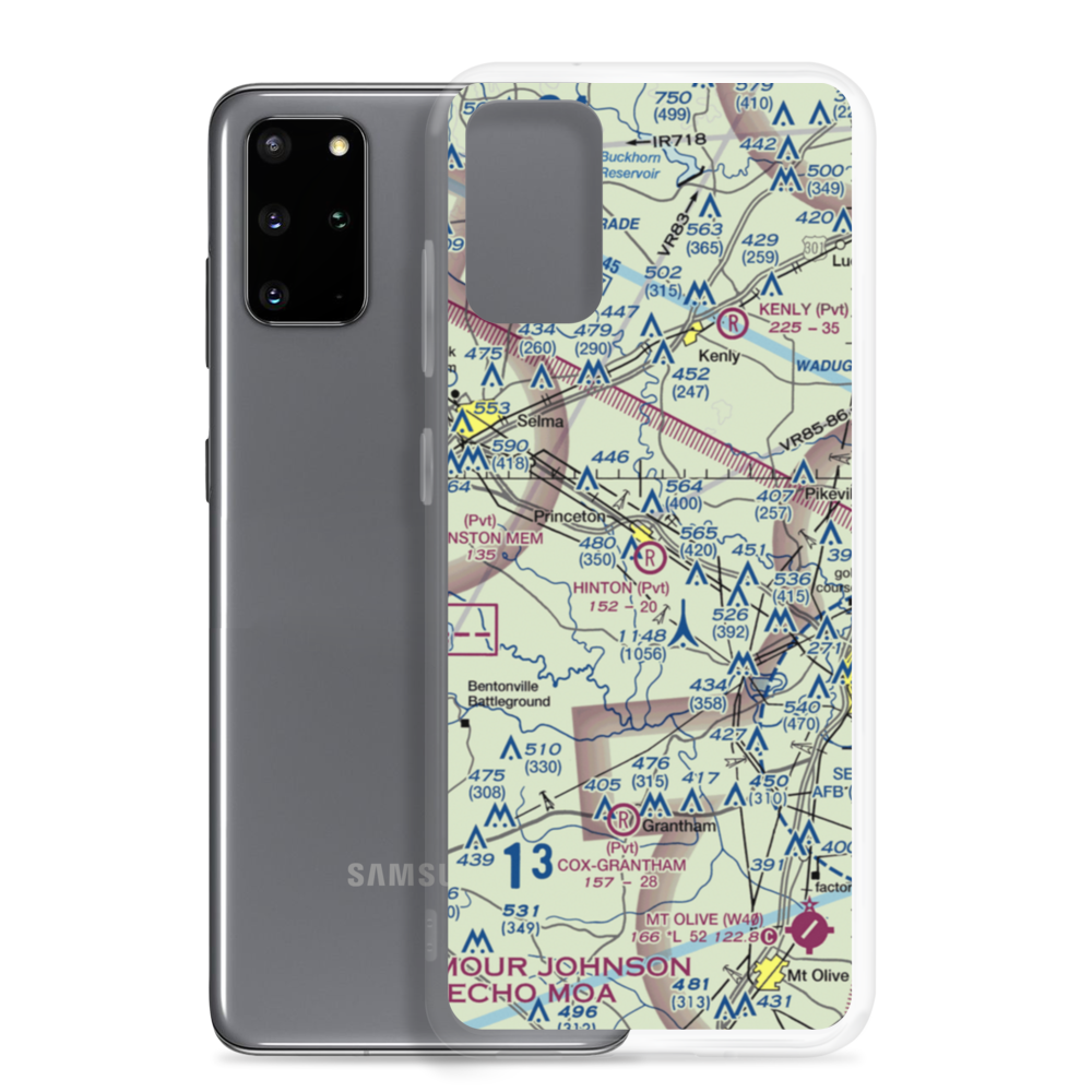Hinton Field (NC72) VFR Sectional Samsung Case Samsung Galaxy S20 Plus model shown