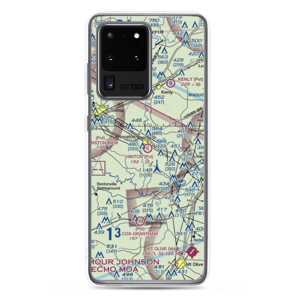 Hinton Field (NC72) VFR Sectional Samsung Case Samsung Galaxy S20 Ultra model shown