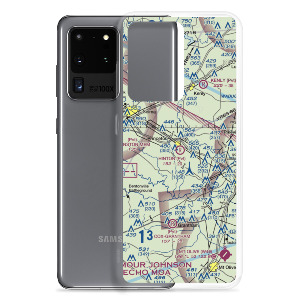 Hinton Field (NC72) VFR Sectional Samsung Case Samsung Galaxy S20 Ultra model shown