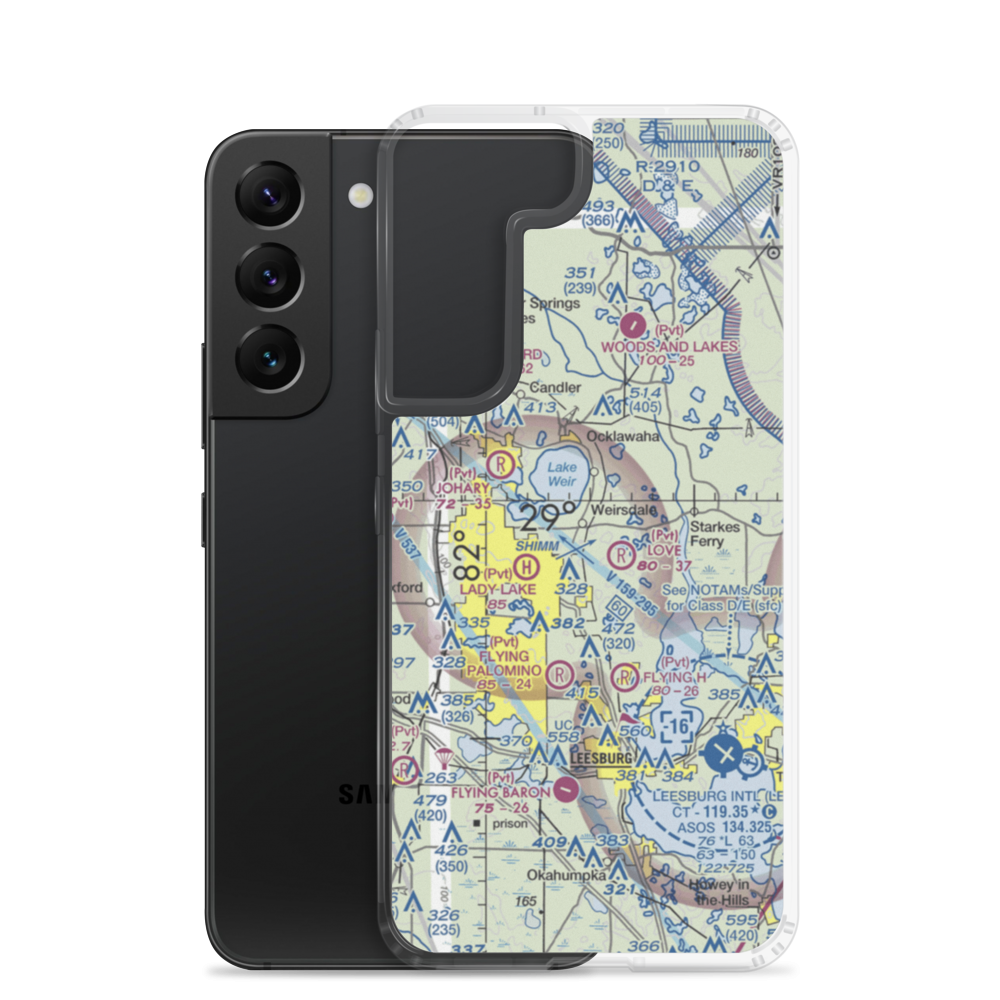 Hobby Hill STOLport (2FD1) VFR Sectional Samsung Case Samsung Galaxy S22 model shown