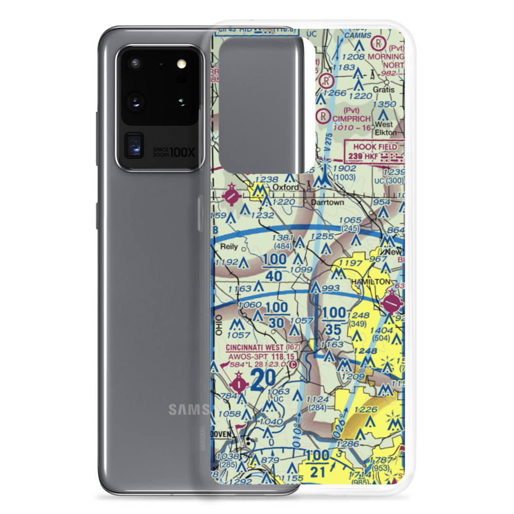 Hogan Airport (OA05) VFR Sectional Samsung Case Samsung Galaxy S20 Ultra model shown