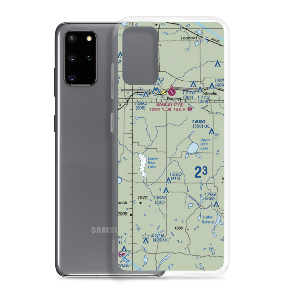 Hoiland Field (5MN2) VFR Sectional Samsung Case Samsung Galaxy S20 Plus model shown